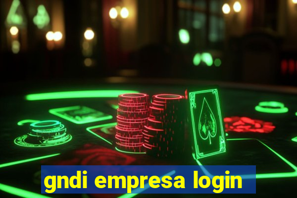 gndi empresa login